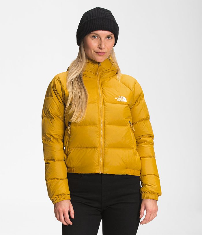 Plumifero The North Face Mujer Hydrenalite Sudadera Con Capucha - Colombia TUMWLK140 - Amarillo